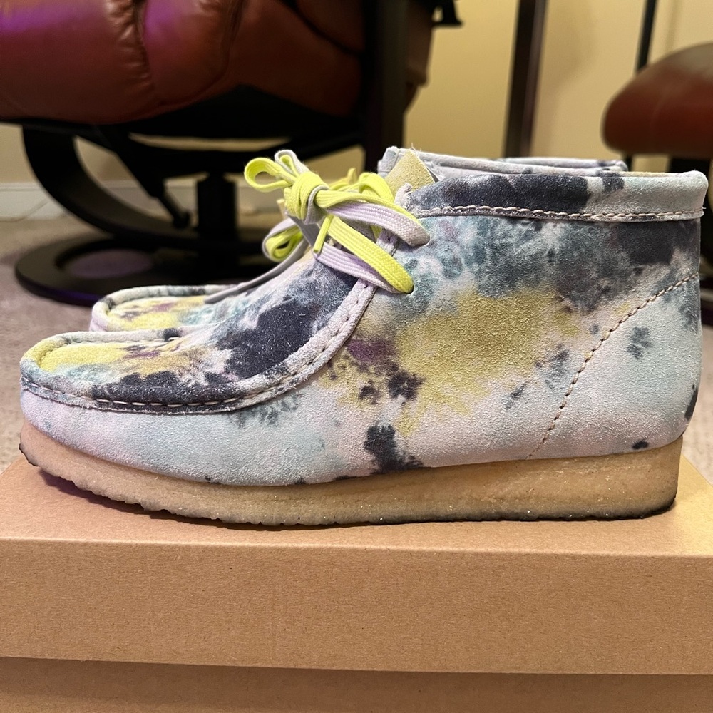 Clarks Multicolor Chukka Boots - Picture 4 of 7